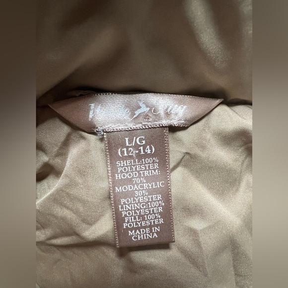 Women's Quilted Tan Jacket - Picture 9 of 12